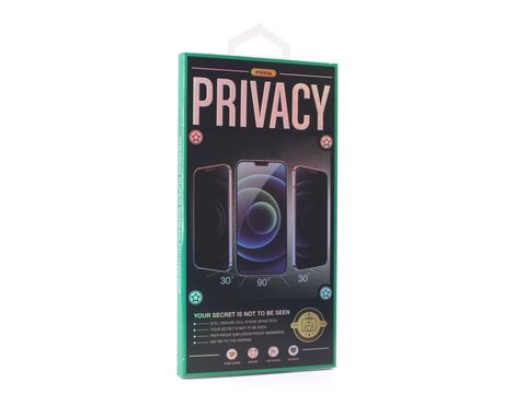 Tempered Glass Privacy 2.5D full glue - Samsung A525F/A526B/A528B Galaxy A52 4G/A52 5G/A52s crni.