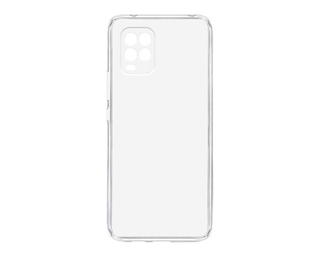 Silikonska futrola ultra tanka (skin) PROTECT - Xiaomi Mi 10 Lite providna (bela) (MS).