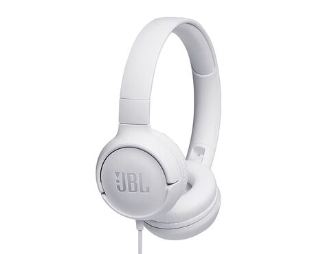 Slusalice JBL T500 Wired On-Ear bele Full ORG (T500WHT) (MS).