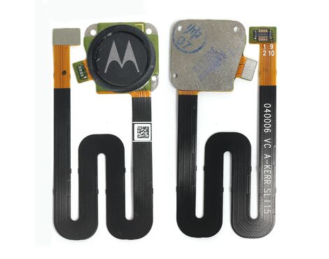 Flet - Motorola MOTO E5/E5 Plus/G6 Play sa senzorom otiska prsta crni.