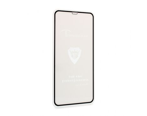 Tempered glass 2.5D full glue - iPhone XS Max crni.