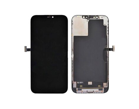 LCD displej (ekran) - iPhone 12 Pro Max + touchscreen black (crni) REPART PRIME A+ Soft OLED.