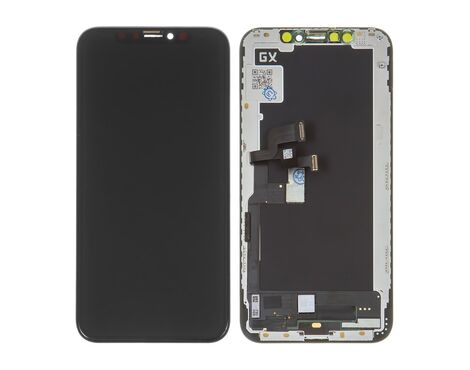 LCD displej (ekran) - iPhone XS + touchscreen black (crni) APLONG OEM Changed Glass.