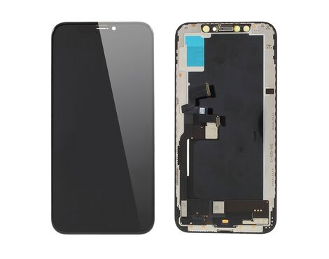 LCD displej (ekran) - iPhone X + touchscreen black (crni) APLONG Soft OLED.