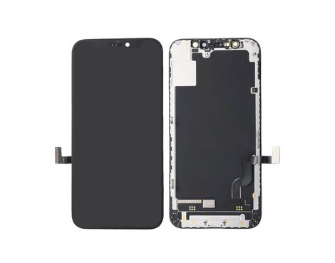 LCD displej (ekran) - iPhone 12 Mini + touchscreen black (crni) OEM Refurbished.