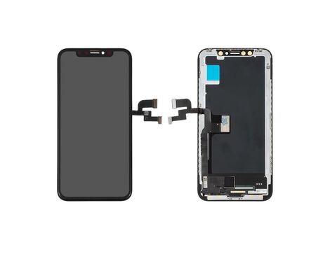 LCD displej (ekran) - Iphone X +touch screen crni GX SOFT OLED.