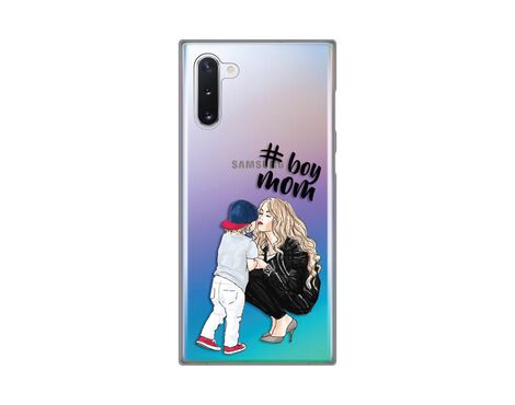 Silikonska futrola PRINT Skin - Samsung N970F Galaxy Note 10 Boy Mom.