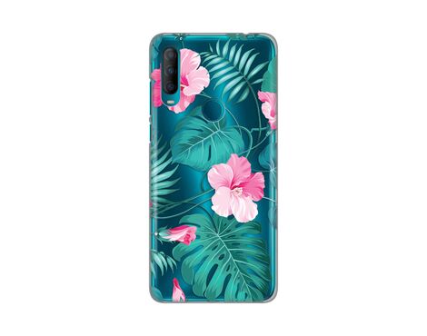 Silikonska futrola PRINT Skin - Alcatel 1S (2020)/A1 Alpha 20 Tropical Florals.