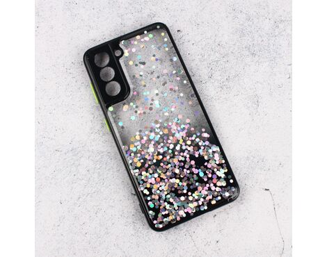 Futrola Frame Glitter - Samsung G991 Galaxy S21 crna.