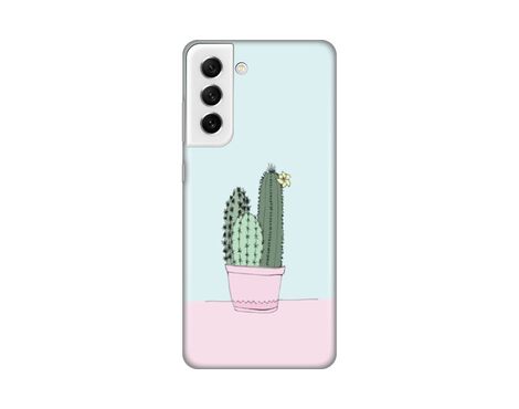 Silikonska futrola PRINT - Samsung G990 Galaxy S21 FE Cactus.