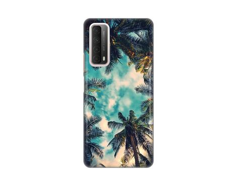 Silikonska futrola PRINT Skin - Huawei P Smart 2021 Palm tree.