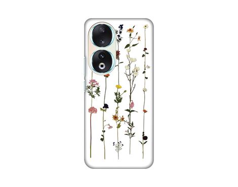 Silikonska futrola PRINT Skin - Huawei Honor 90 Flower.