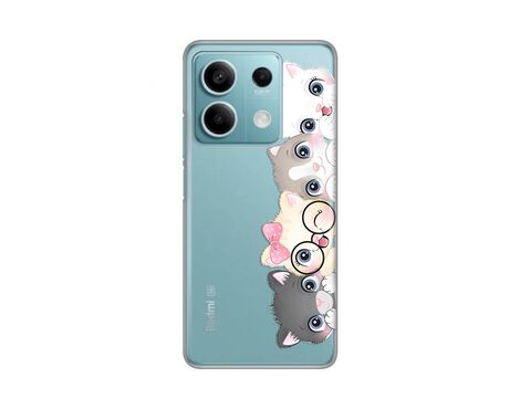 Silikonska futrola PRINT Skin - Xiaomi Redmi Note 13 4G (EU) Cats.