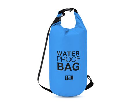 Vodootporna torba Dry Bag 15L svetlo plava (MS).