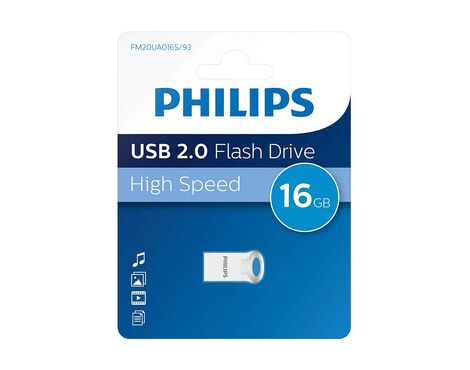 USB flash memorija Philips 2.0 16GB single port (FLP FM20UA016S/93) (MS).