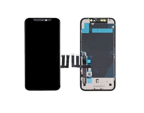 LCD displej (ekran) - iPhone 11 + touchscreen black (crni) (RFB Refurbished).