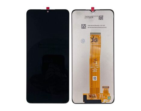 LCD displej (ekran) - Samsung M127 Galaxy M12 + touchscreen black (crni) (Original Material).
