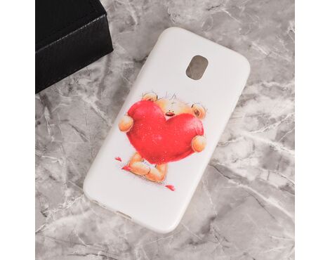 Silikonska futrola PRINT Skin - Samsung J330F Galaxy J3 (2017) Teddy love 2.