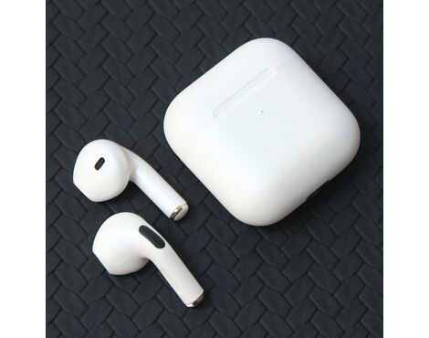 Bluetooth slusalice Airpods Inpods 900 metalik bele HQ.