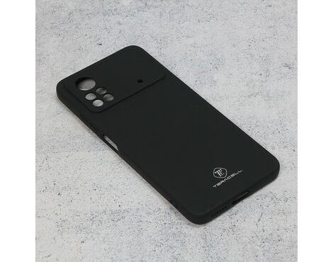 Silikonska futrola Teracell ultra tanka (skin) - Xiaomi Poco M4 Pro 4G mat crna.