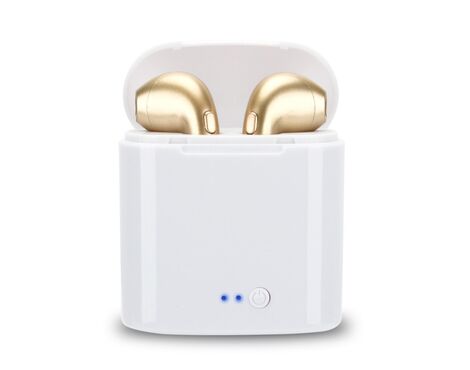 Bluetooth slusalice Airpods i7s TWS zlatne HQ.