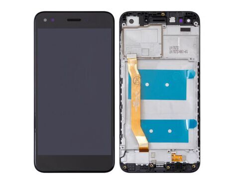 LCD displej (ekran) - Huawei P9 lite mini+touch screen crni+frame.