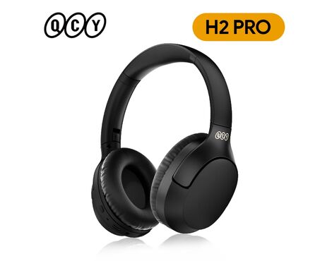 Bluetooth slusalice QCY H2 Pro crne.