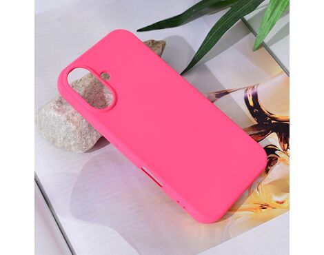 Futrola Teracell Soft Velvet - iPhone 16 6.1 pink.