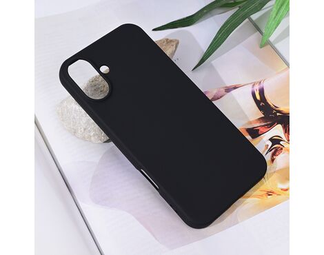 Futrola Teracell Soft Velvet - iPhone 16 Plus 6.7 crna.