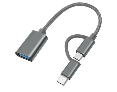 Adapter OTG Jinghua Type C - micro USB na USB Z 3.0.