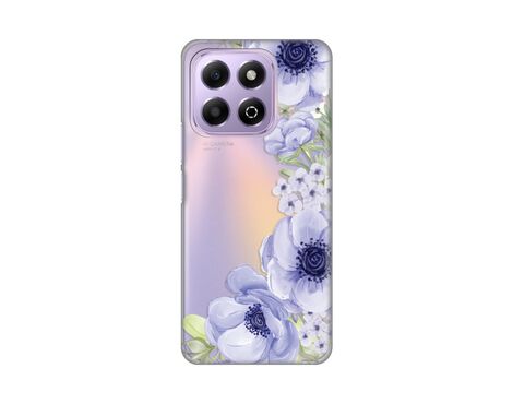 Silikonska futrola PRINT Skin - Huawei Honor X6b Blue Roses.