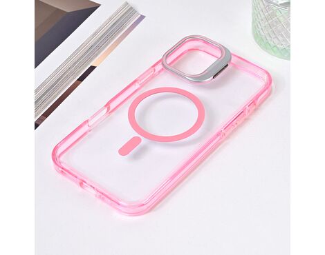 Futrola Magsafe Transparent - iPhone 16 Plus 6.7 pink.