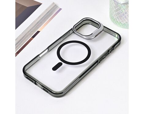 Futrola Magsafe Transparent - iPhone 16 Plus 6.7 crna.