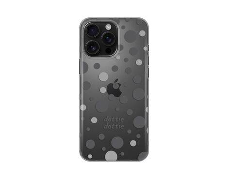 Silikonska futrola PRINT Skin - iPhone 16 Pro Max 6.9 Dottie Dottie Gray.