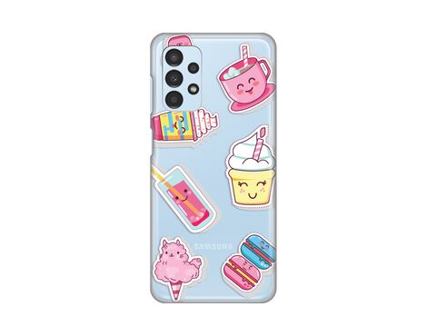 Silikonska futrola PRINT Skin - Samsung A135 Galaxy A13 4G Ice cream.