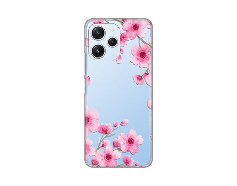 Silikonska futrola PRINT Skin - Xiaomi Redmi 12 Rose Flowers.