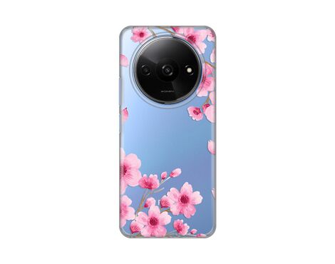 Silikonska futrola PRINT Skin - Xiaomi Redmi A3 Rose Flowers.