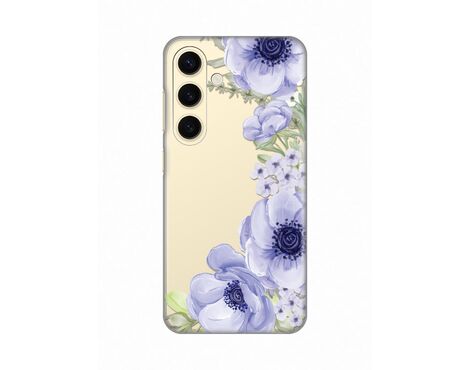 Silikonska futrola PRINT Skin - Samsung S921B Galaxy S24 Blue Roses.