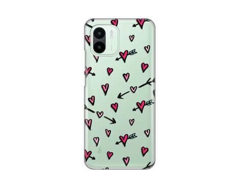 Silikonska futrola PRINT Skin - Xiaomi Redmi A1/Redmi A2 Heart Pattern.