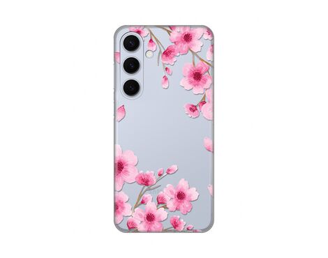 Silikonska futrola PRINT Skin - Samsung S926B Galaxy S24 Plus Rose Flowers.