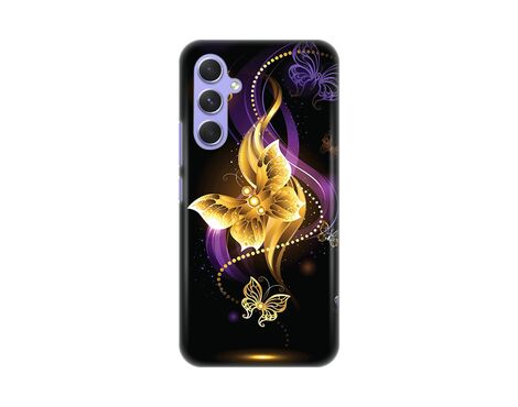 Silikonska futrola PRINT Skin - Samsung A546B Galaxy A54 5G Golden butterfly.