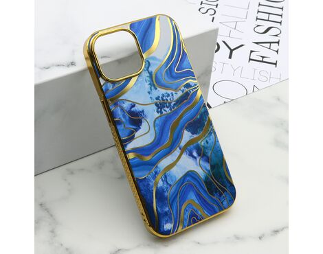 Futrola MARBLE - iPhone 15 plava (MS).