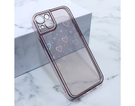 Futrola Heart IMD - iPhone 14 Plus roze (MS).