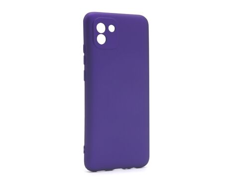 Futrola Soft Silicone - Samsung A035 Galaxy A03 ljubicasta (MS).