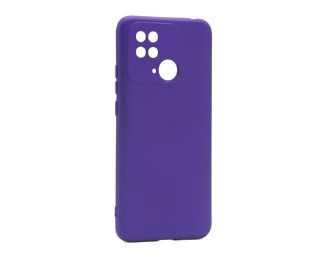 Futrola Soft Silicone - Xiaomi Redmi 10C ljubicasta (MS).