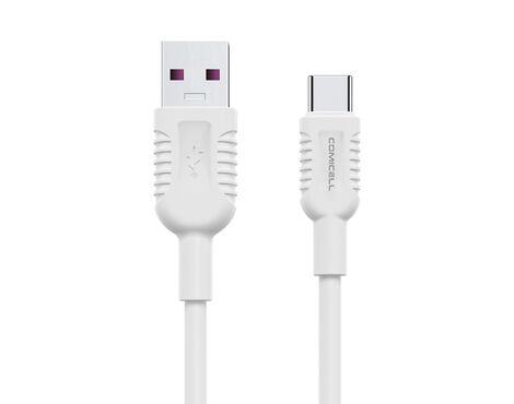 USB data kabl Comicell Superior CO-BX33 Fast 50W 5A Type C 1m beli (MS).