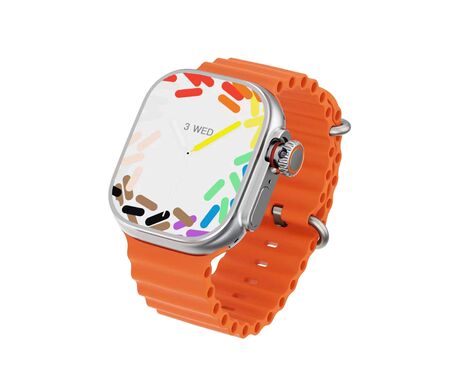 Smart watch 4G Network WATCH ULTRA sivi (narandzasta narukvica) (MS).