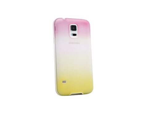 Futrola Rainbow - Samsung I9500 roze-zuta.