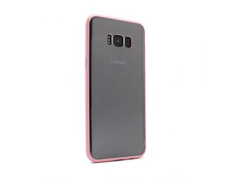 Futrola providna Cover - Samsung G955 S8 plus roze.