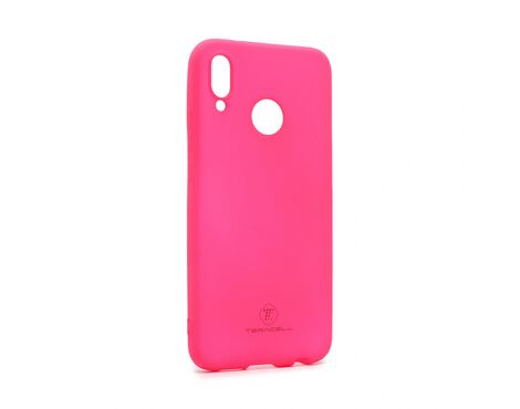 Silikonska futrola Teracell Giulietta - Huawei P20 Lite mat pink.